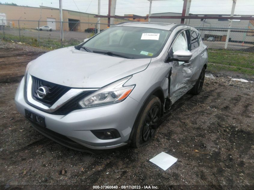2017 NISSAN MURANO SV - 5N1AZ2MHXHN168602