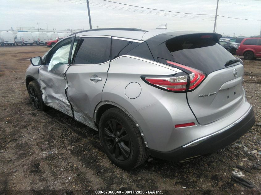 2017 NISSAN MURANO SV - 5N1AZ2MHXHN168602