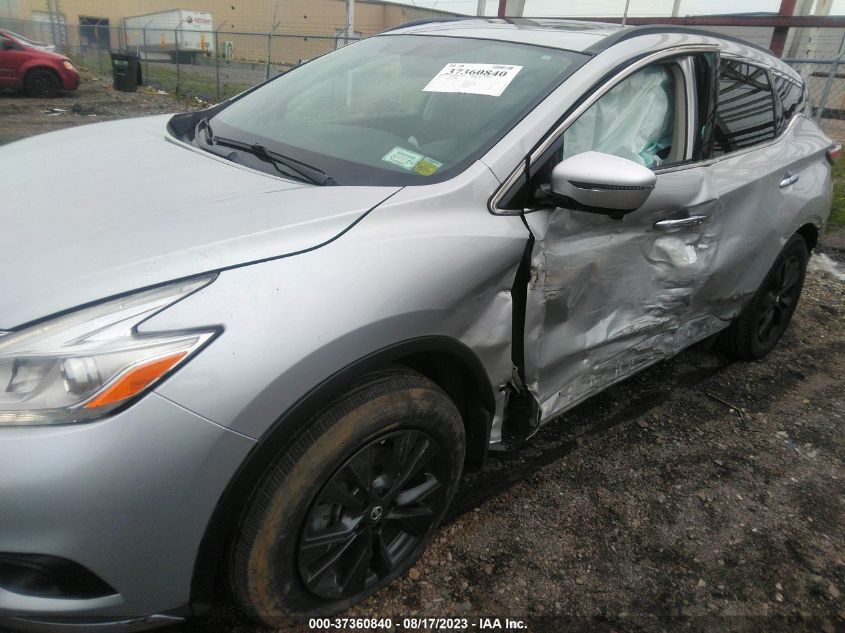 2017 NISSAN MURANO SV - 5N1AZ2MHXHN168602