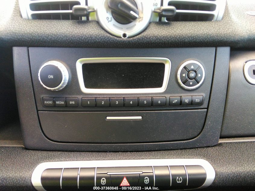 2016 SMART FORTWO ELECTRIC DRIVE PASSION - WMEEJ9AA3GK845455