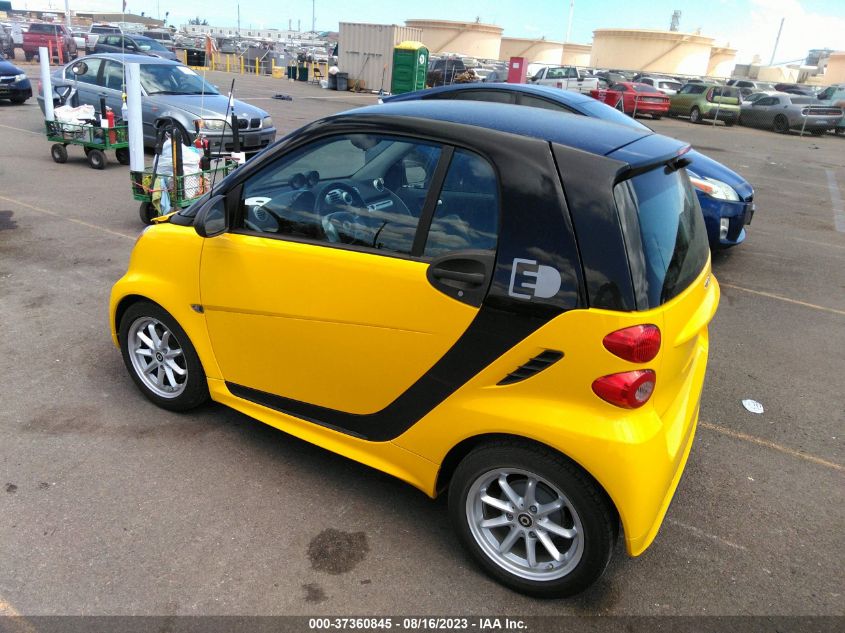 2016 SMART FORTWO ELECTRIC DRIVE PASSION - WMEEJ9AA3GK845455