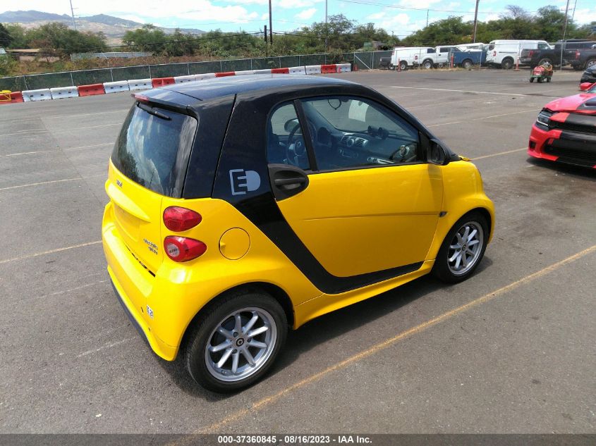 2016 SMART FORTWO ELECTRIC DRIVE PASSION - WMEEJ9AA3GK845455