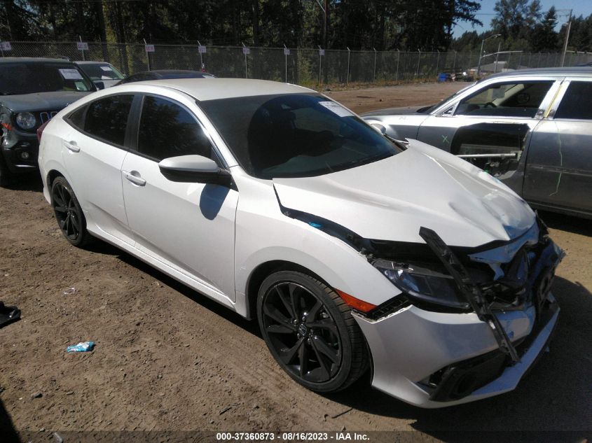 2021 HONDA CIVIC SEDAN SPORT - 19XFC2F85ME200136