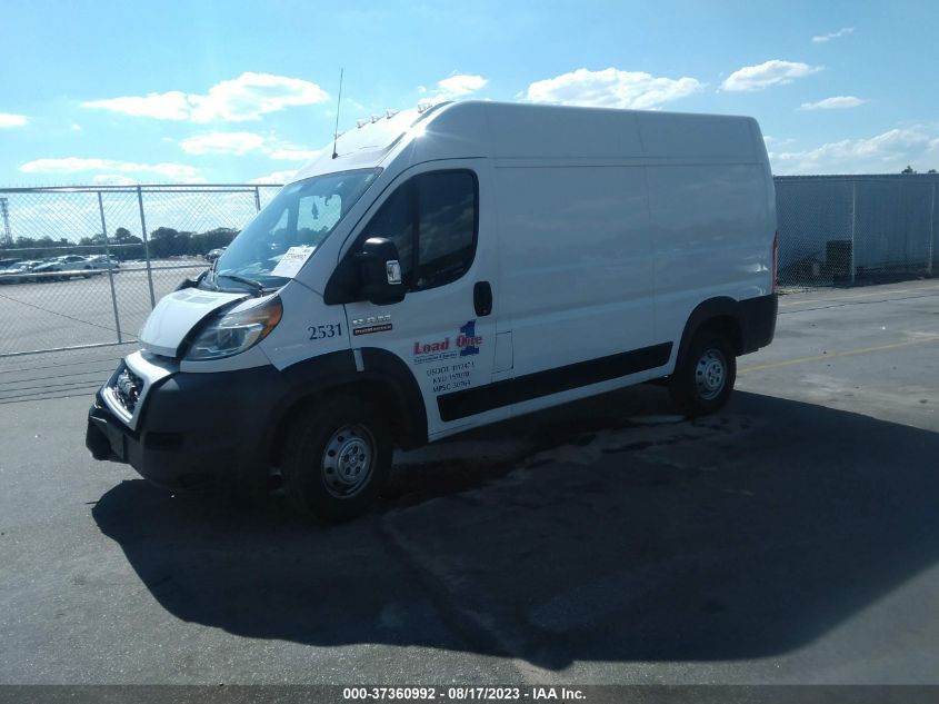 2019 RAM PROMASTER CARGO VAN - 3C6TRVCG1KE533503