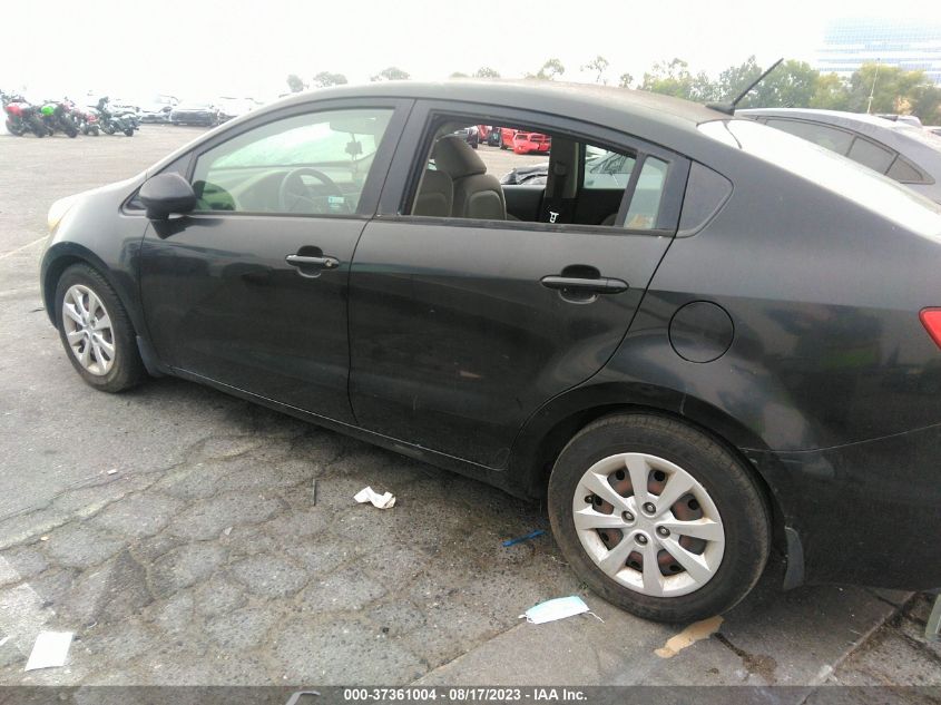 2013 KIA RIO LX - KNADM4A33D6308219