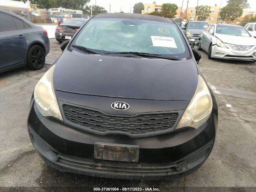 2013 KIA RIO LX - KNADM4A33D6308219