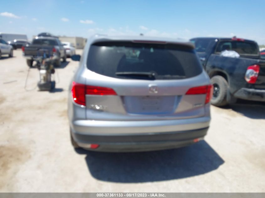 2016 HONDA PILOT EX - 5FNYF6H39GB053178