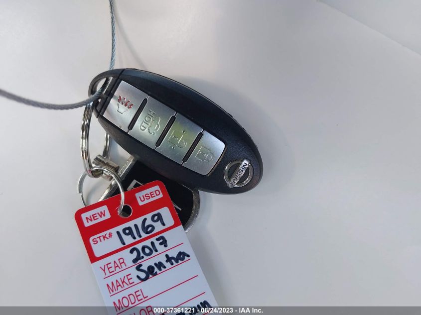2017 NISSAN SENTRA SV - 3N1AB7APXHL720040