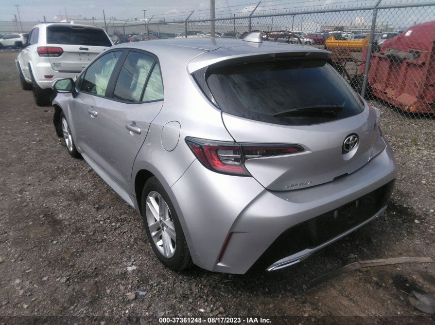 2019 TOYOTA COROLLA HATCHBACK SE/XSE JTNK4RBE6K3042048