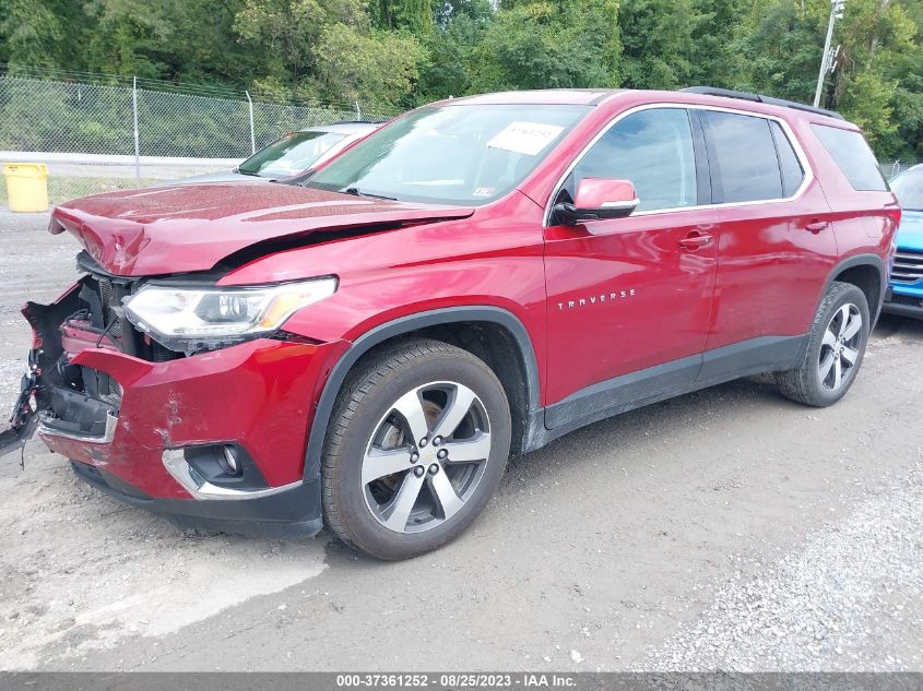 2020 CHEVROLET TRAVERSE LT LEATHER - 1GNEVHKW9LJ241097