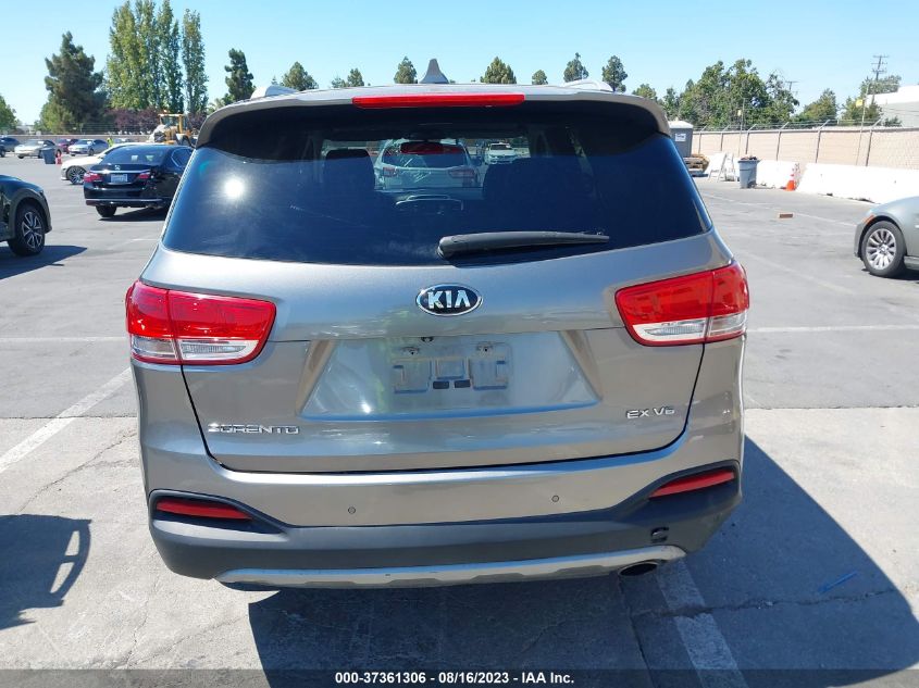 2016 KIA SORENTO EX - 5XYPH4A57GG146747