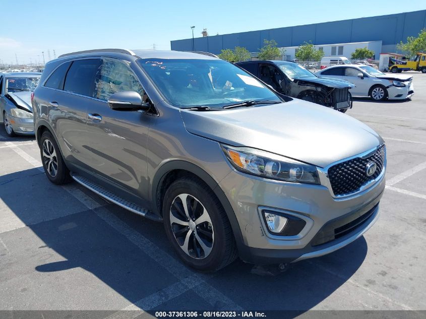 2016 KIA SORENTO EX - 5XYPH4A57GG146747