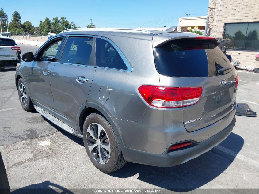 2016 KIA SORENTO EX - 5XYPH4A57GG146747