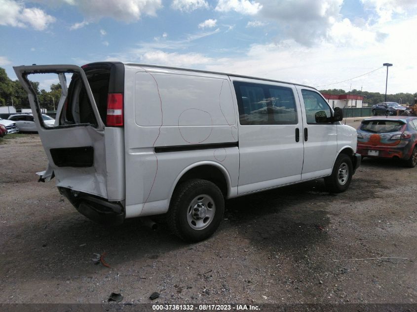 2019 CHEVROLET EXPRESS CARGO VAN - 1GCWGAFG3K1365446