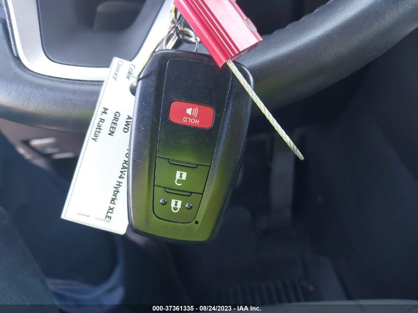 2020 TOYOTA RAV4 HYBRID XLE - 2T3RWRFV4LW068377