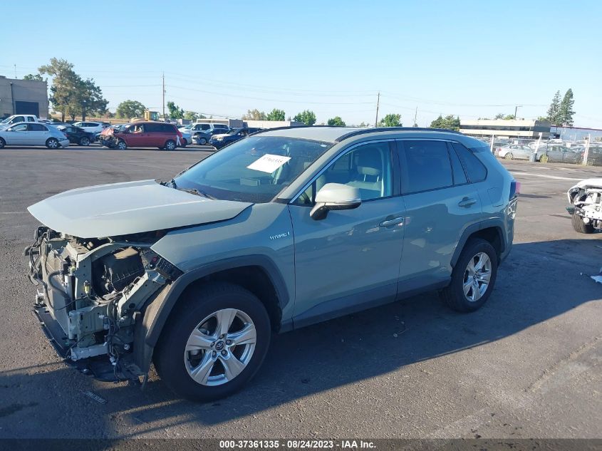 2020 TOYOTA RAV4 HYBRID XLE - 2T3RWRFV4LW068377