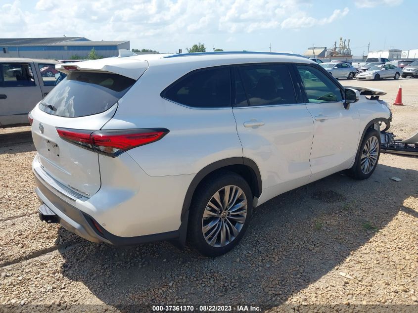 2021 TOYOTA HIGHLANDER PLATINUM - 5TDFZRBH9MS125721