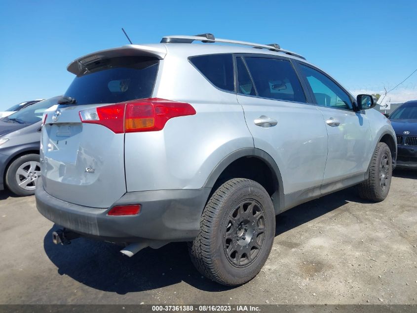 2014 TOYOTA RAV4 XLE - 2T3WFREV0EW109238