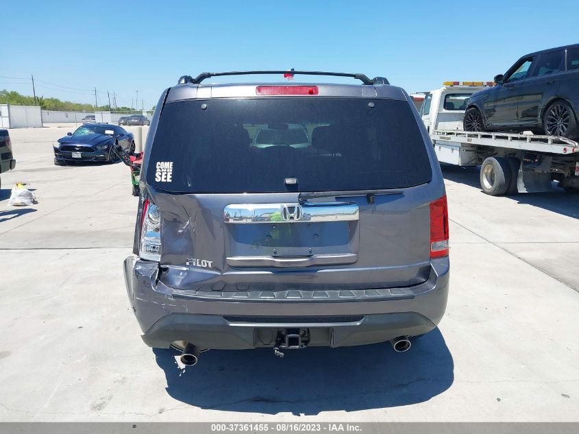 2015 HONDA PILOT EX - 5FNYF3H42FB004636