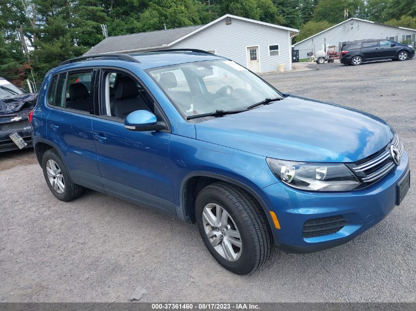 2017 VOLKSWAGEN TIGUAN - WVGBV7AXXHK004342