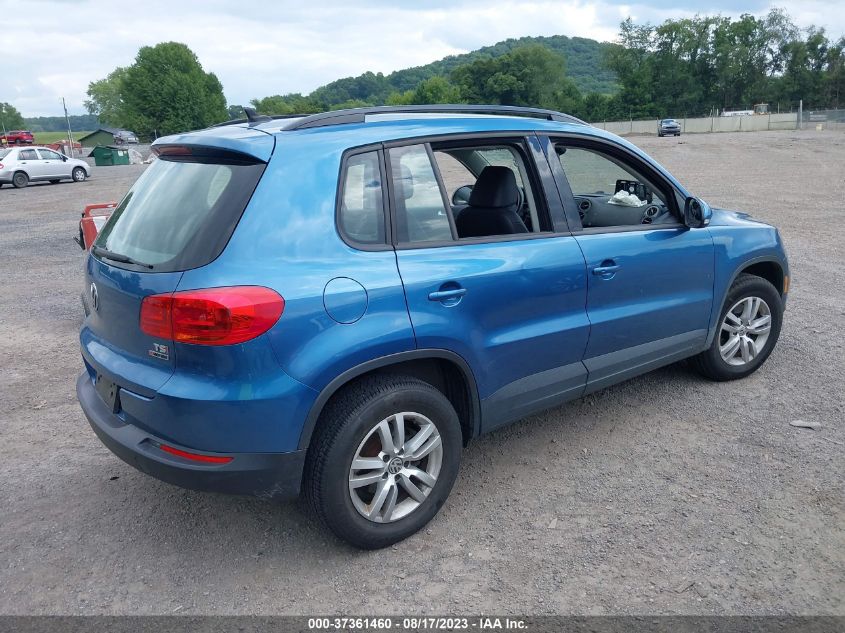 2017 VOLKSWAGEN TIGUAN - WVGBV7AXXHK004342