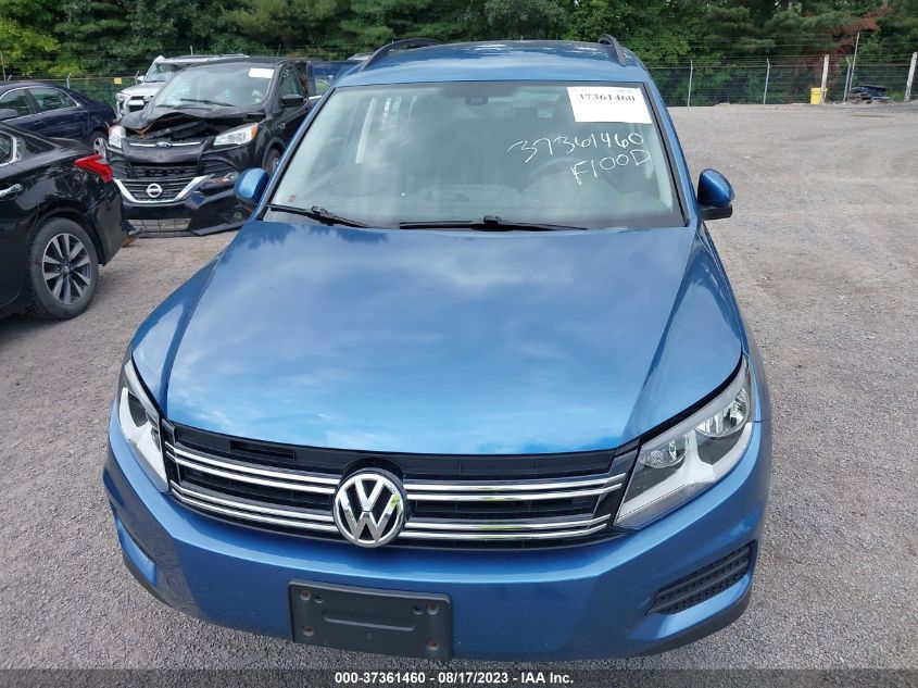 2017 VOLKSWAGEN TIGUAN - WVGBV7AXXHK004342