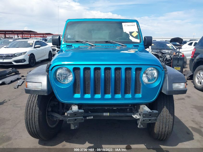 2019 JEEP WRANGLER UNLIMITED SPORT S - 1C4HJXDGXKW612867