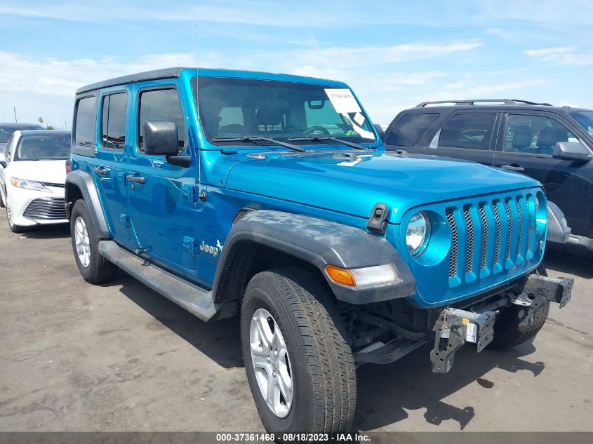 2019 JEEP WRANGLER UNLIMITED SPORT S - 1C4HJXDGXKW612867