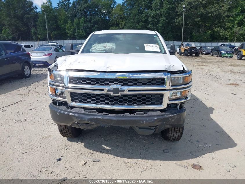2015 CHEVROLET SILVERADO 1500 WORK TRUCK - 1GCRCPEC0FZ304654