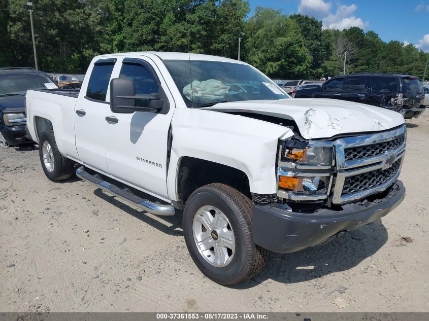 2015 CHEVROLET SILVERADO 1500 WORK TRUCK - 1GCRCPEC0FZ304654