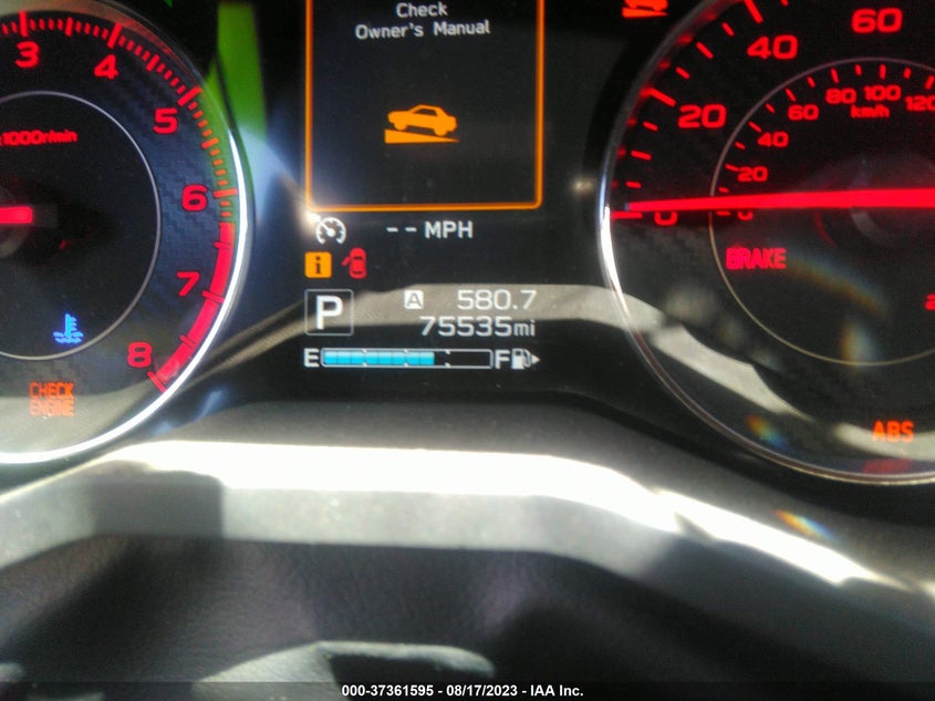 VIN 4S3GKAL62H3626089 2017 SUBARU IMPREZA SPORT