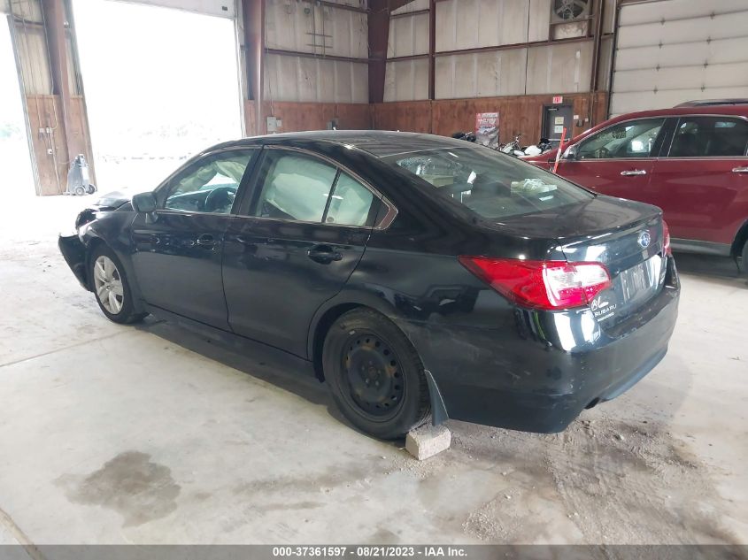 2017 SUBARU LEGACY - 4S3BNAA60H3013277