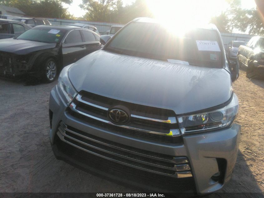 2019 TOYOTA HIGHLANDER LIMITED - 5TDYZRFH9KS293780