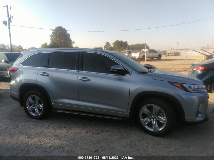 2019 TOYOTA HIGHLANDER LIMITED - 5TDYZRFH9KS293780