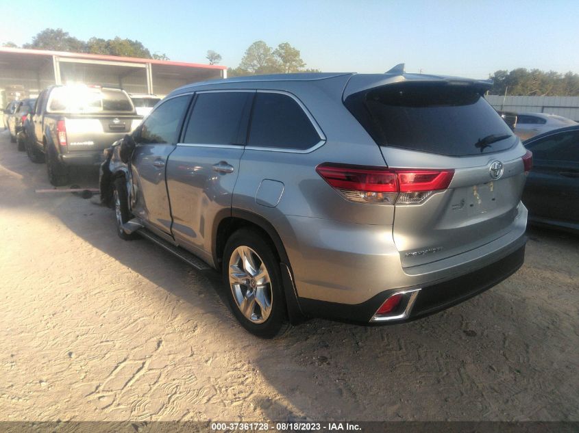 2019 TOYOTA HIGHLANDER LIMITED - 5TDYZRFH9KS293780