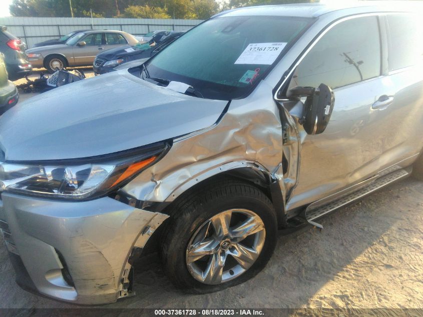 2019 TOYOTA HIGHLANDER LIMITED - 5TDYZRFH9KS293780