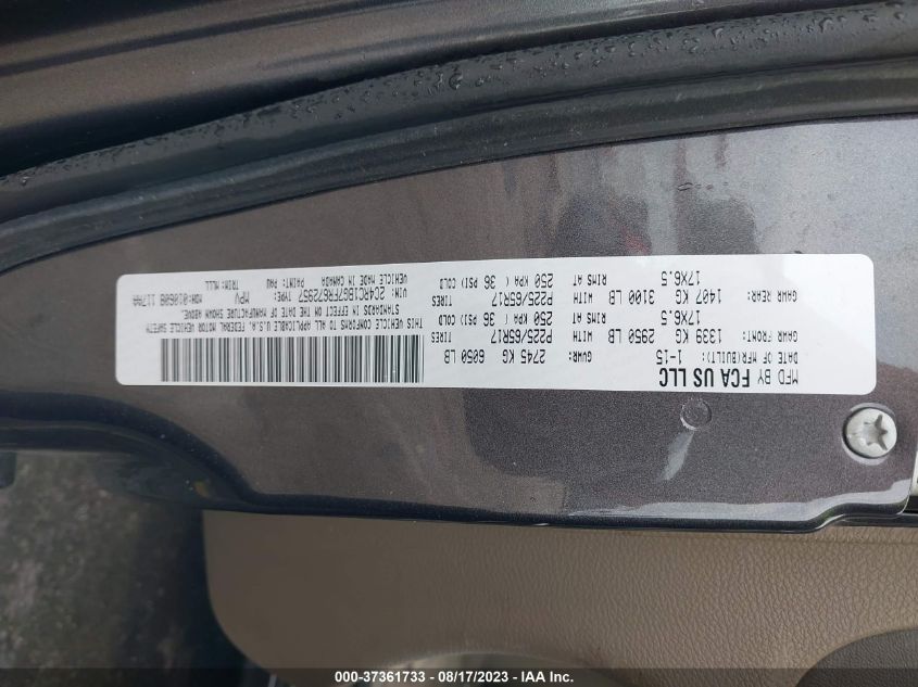 2015 CHRYSLER TOWN & COUNTRY TOURING - 2C4RC1BG7FR672957