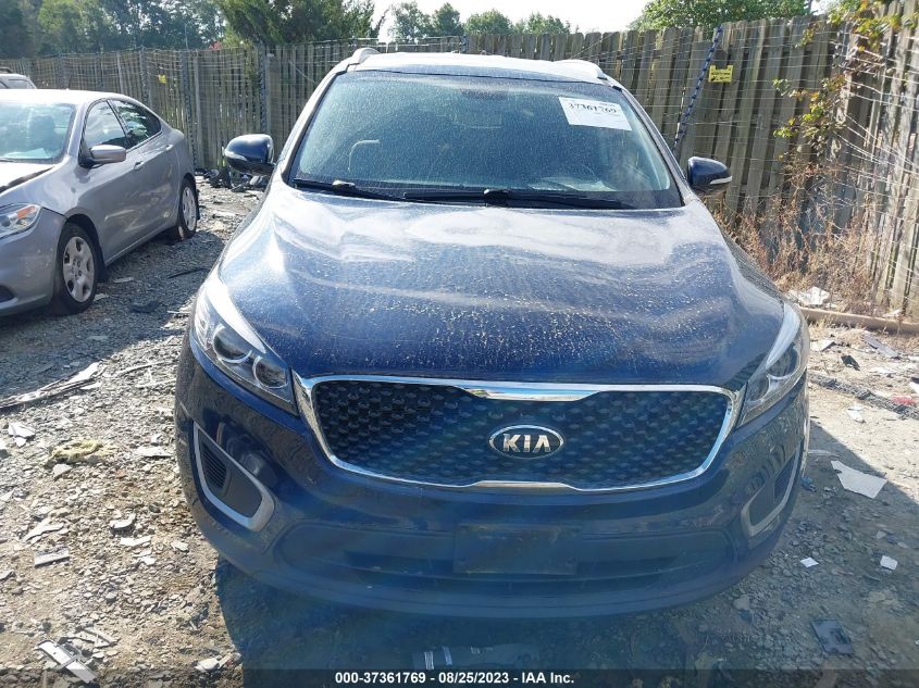 2016 KIA SORENTO LX - 5XYPG4A34GG127395