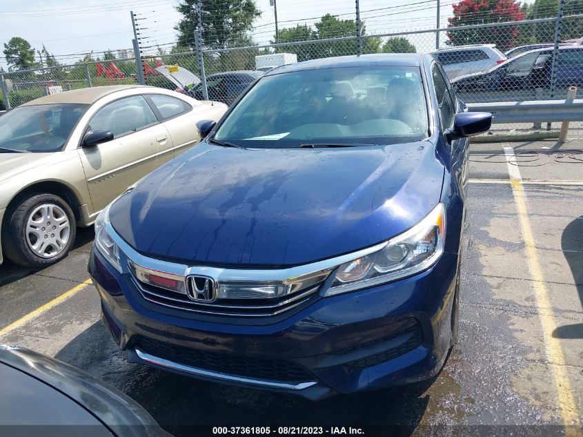 2017 HONDA ACCORD SEDAN LX - 1HGCR2F39HA160269