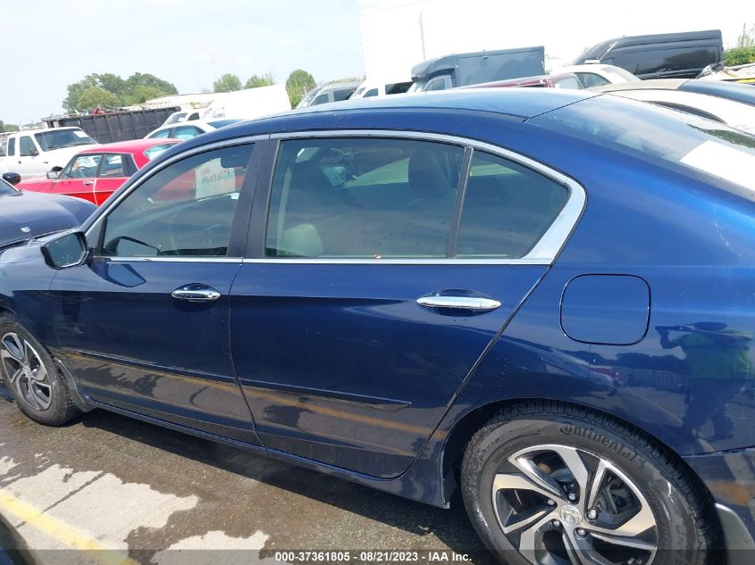 2017 HONDA ACCORD SEDAN LX - 1HGCR2F39HA160269