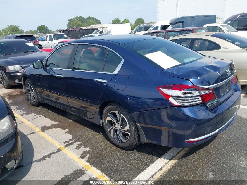 2017 HONDA ACCORD SEDAN LX - 1HGCR2F39HA160269