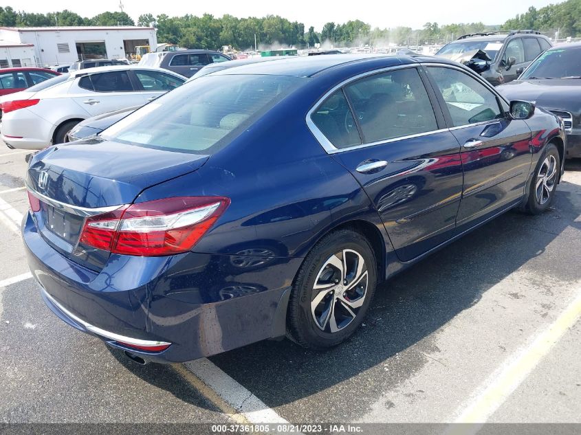 2017 HONDA ACCORD SEDAN LX - 1HGCR2F39HA160269