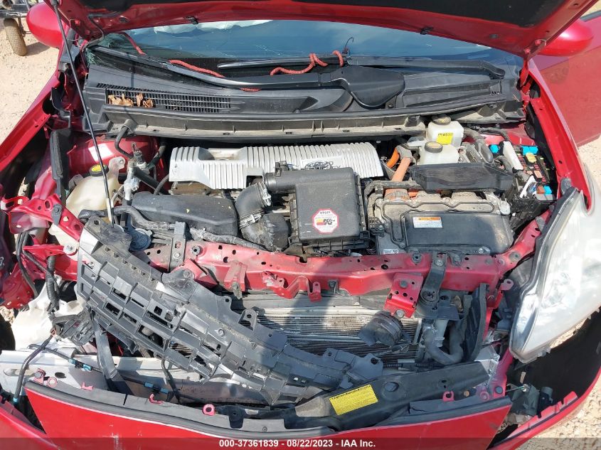 2014 TOYOTA PRIUS FOUR/FIVE/THREE/ONE/TWO - JTDKN3DU3E0364512