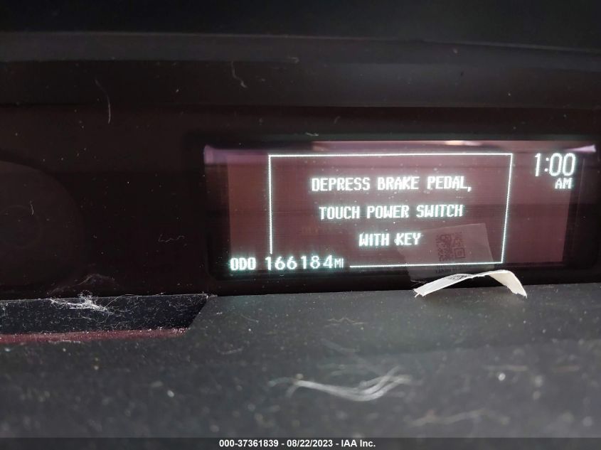 2014 TOYOTA PRIUS FOUR/FIVE/THREE/ONE/TWO - JTDKN3DU3E0364512