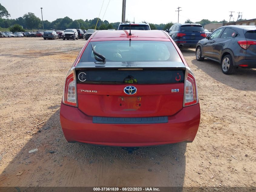2014 TOYOTA PRIUS FOUR/FIVE/THREE/ONE/TWO - JTDKN3DU3E0364512