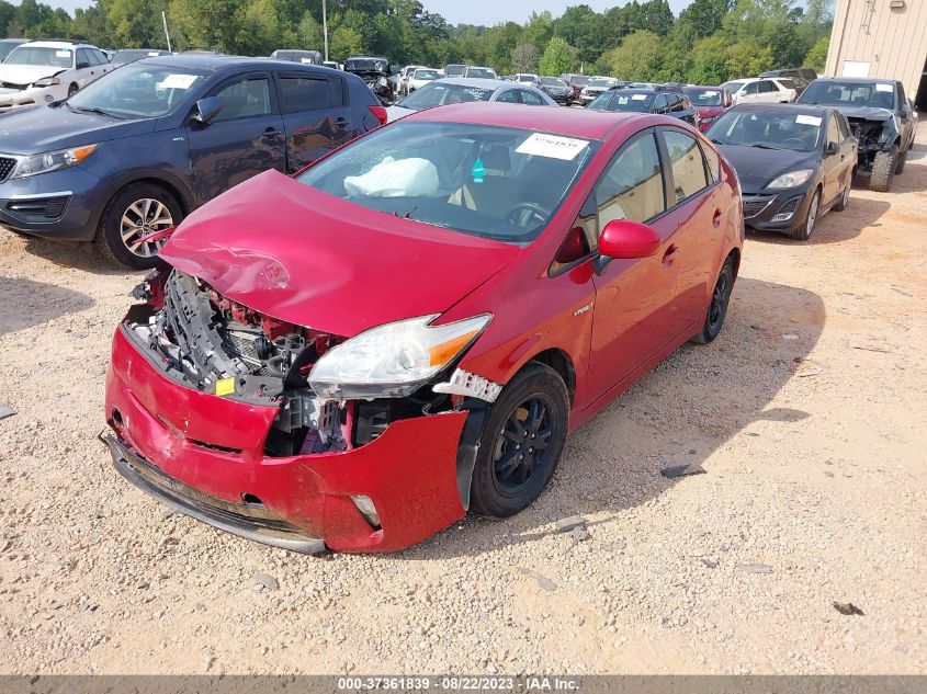 2014 TOYOTA PRIUS FOUR/FIVE/THREE/ONE/TWO - JTDKN3DU3E0364512