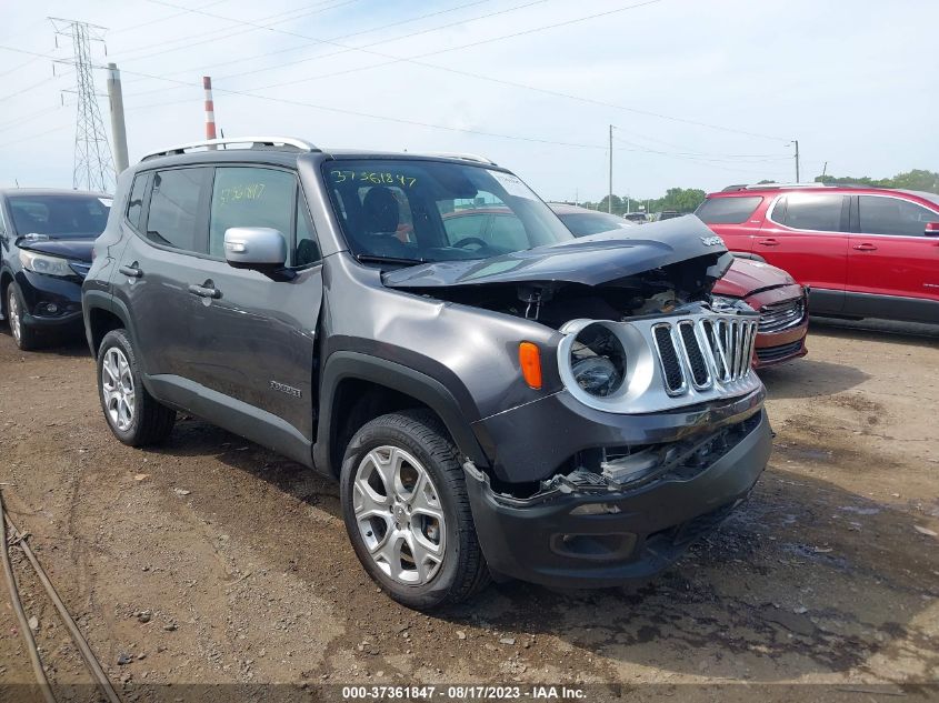 2018 JEEP RENEGADE LIMITED - ZACCJBDBXJPG90630