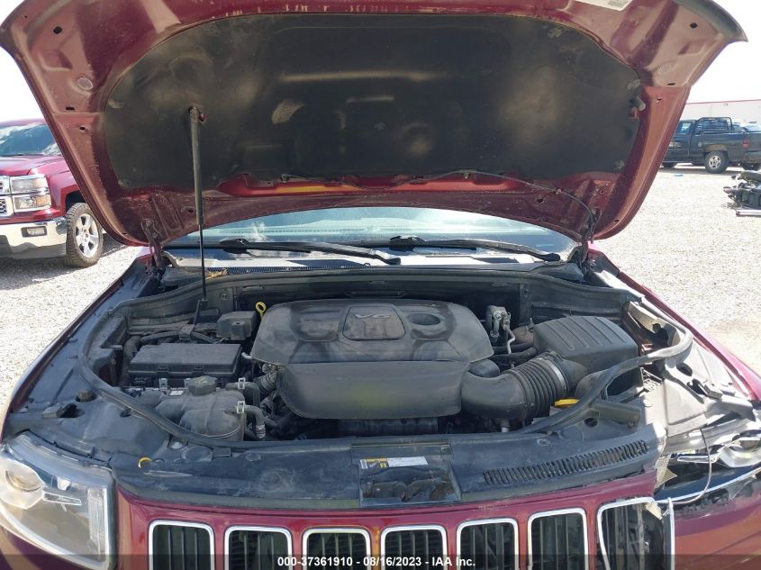 2016 JEEP GRAND CHEROKEE LAREDO - 1C4RJEAGXGC446095