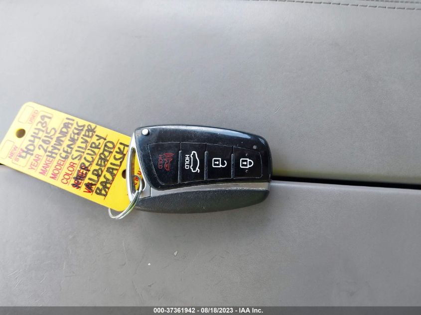 2015 HYUNDAI GENESIS 3.8L - KMHGN4JE0FU093701