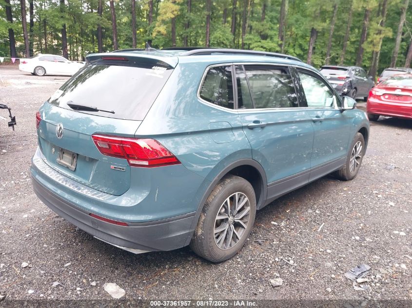 2019 VOLKSWAGEN TIGUAN SE/SEL/SEL R-LINE - 3VV2B7AX4KM191284